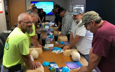 Employees Complete First Aid, CPR Certifications