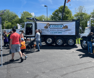 Comer Truck on display