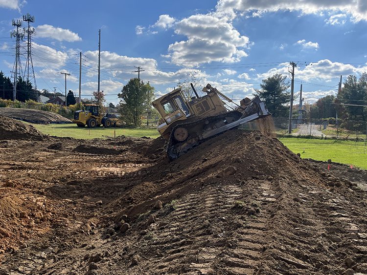 Grading and Excavation in Baltimore County for a public park