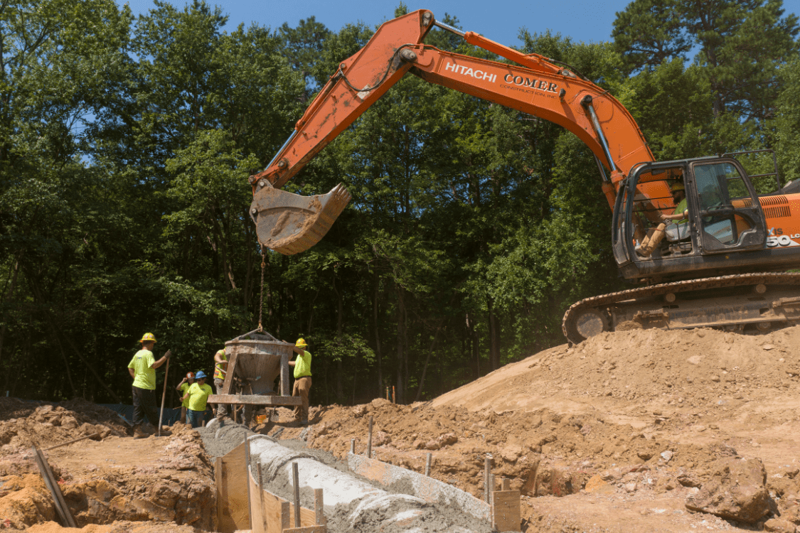 underground utility installation in charlestown MD