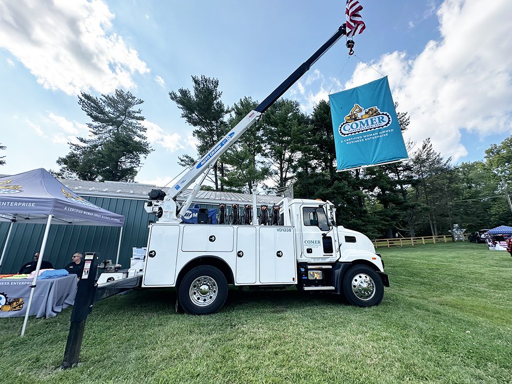 Comer Construction at 2024 Harford County National Night Out