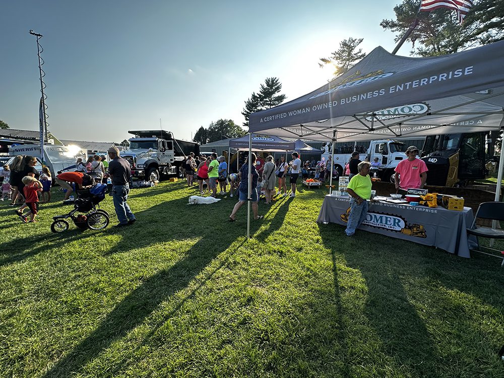 Comer Construction at National Night Out